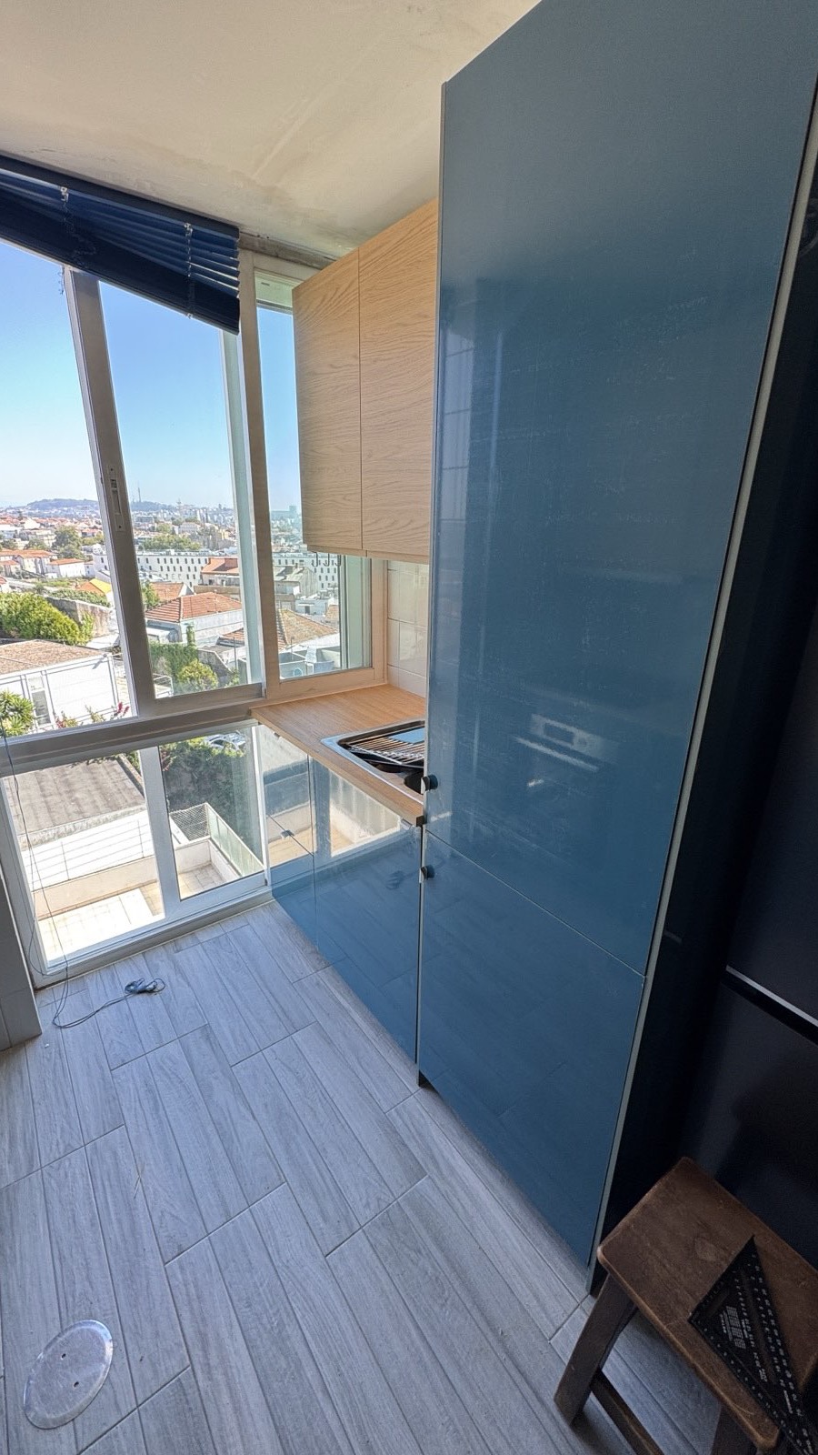 Completed IKEA kitchen installation in Porto